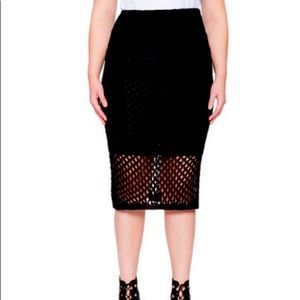 Eloquii Eyelet Skirt